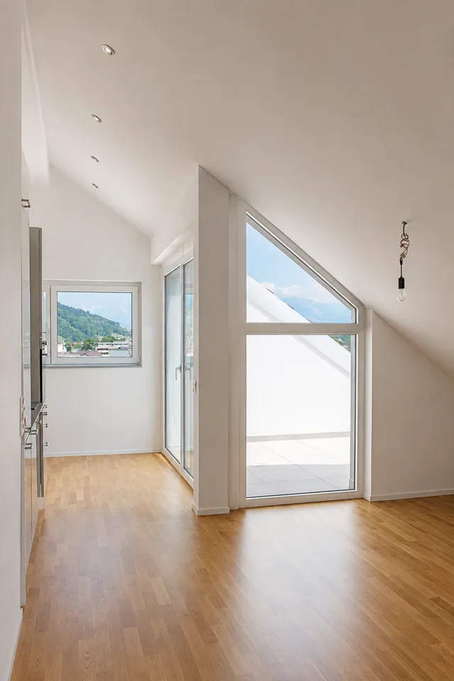 Modern 2.5-room attic apartment with a far-reaching view