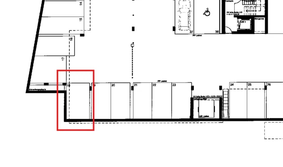 Tiefgaragenplatz – Foto 2 von 2