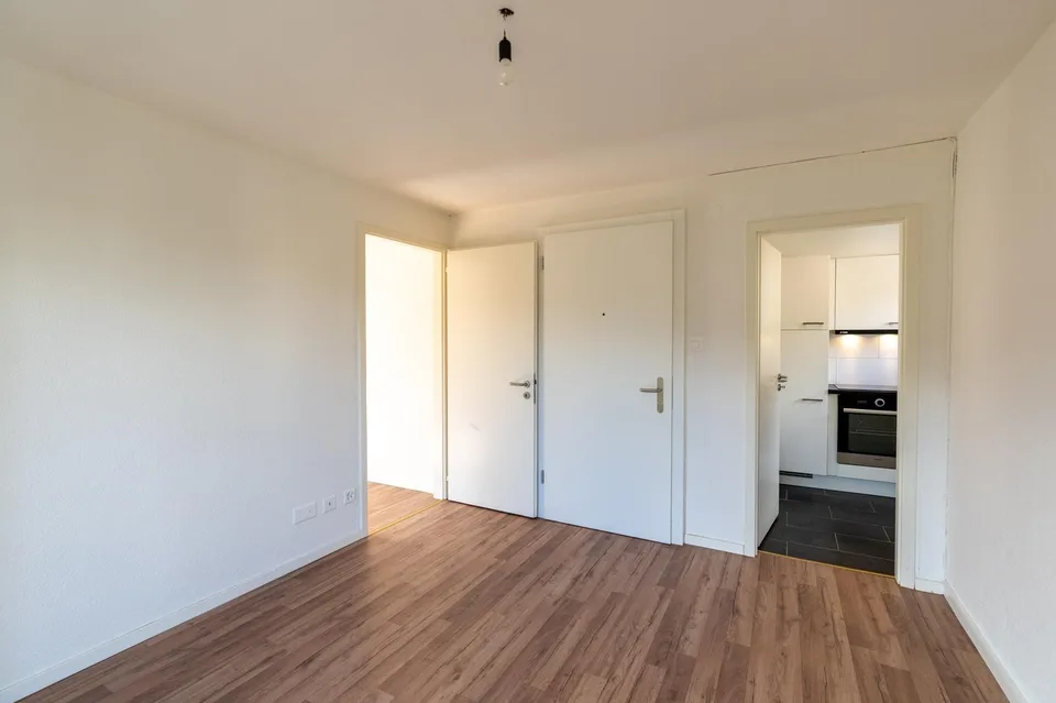 Renovated and bright 2.5-room apartment with balcony