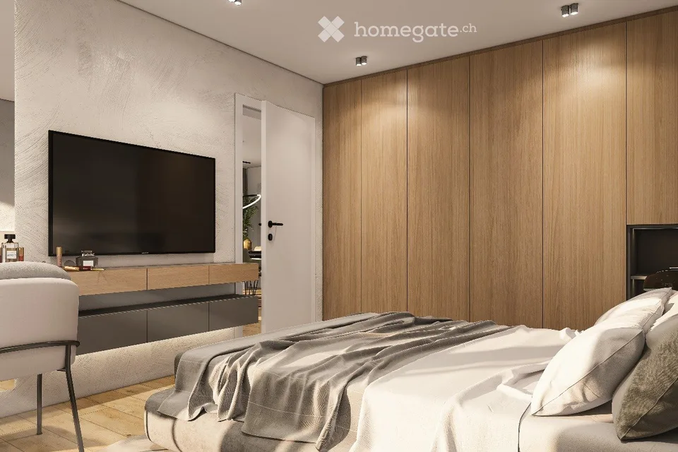 Moderne 3.5-Zimmer-Neubauwohnung an der Singisenstrasse in Muri AG – Foto 4 von 5