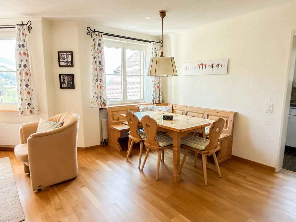Helle 3-Zimmer-Wohnung mit Balkon und schöner Aussicht in Vulpera – Foto 6 von 18