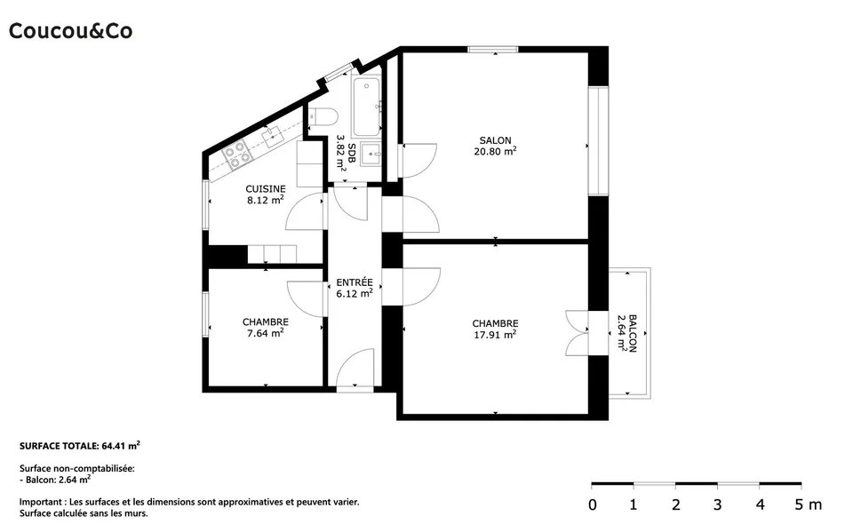 Charmantes Wohnung im Herzen von Sierre – Foto 20 von 20