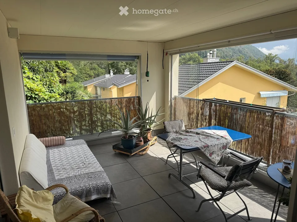 Wohnung mit 4,5 Zimmern in Tegna / Locarno