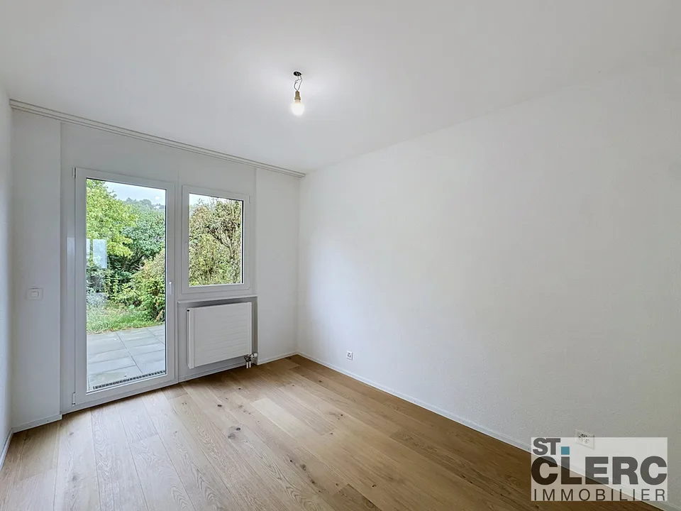 Magnifique appartement en duplex avec balcon et jardin