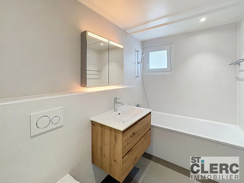 Magnifique appartement en duplex avec balcon et jardin
