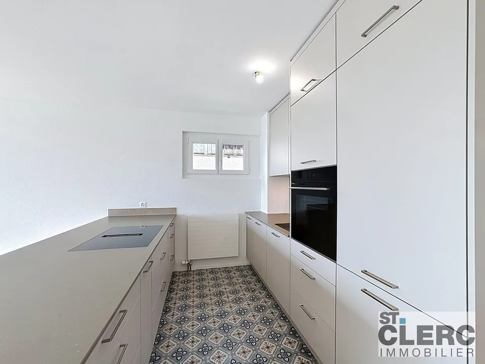 Magnifique appartement en duplex avec balcon et jardin