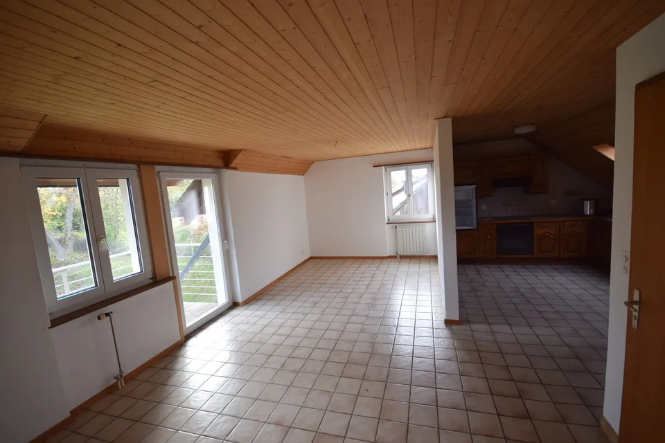 For rent 3-room apartment, with balcony, in Bonfol - 3 months of rent offered