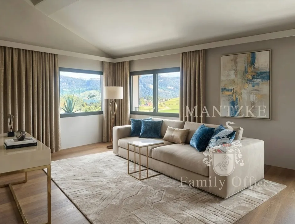 Exklusive Villa in Kastanienbaum – 9.5 Zimmer mit Pool und traumhafter Aussicht – Foto 2 von 3