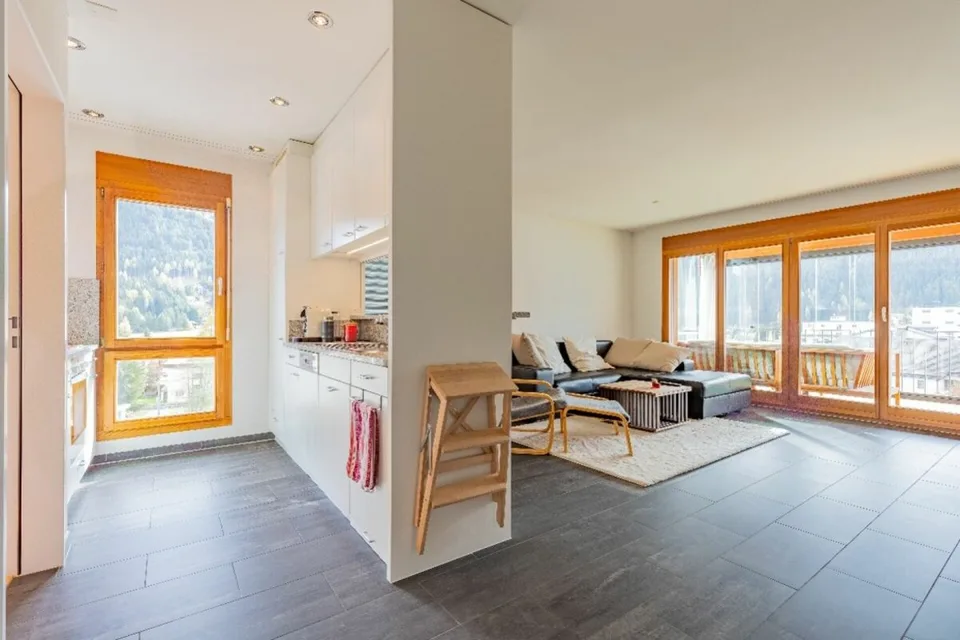 Appartement mansardé de 3,5 pièces meublé