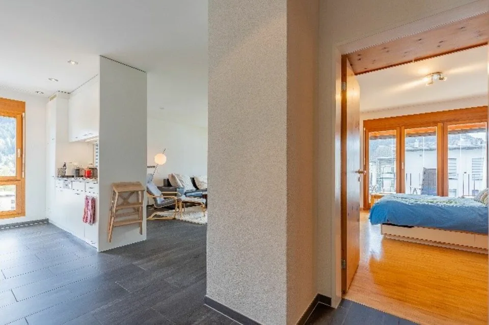 Appartement mansardé de 3,5 pièces meublé
