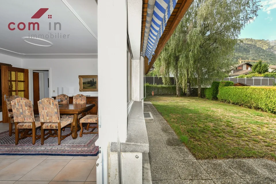 Einfamilienhaus in Grône mit Studio und Blick, ruhig und zentral – Foto 4 von 26