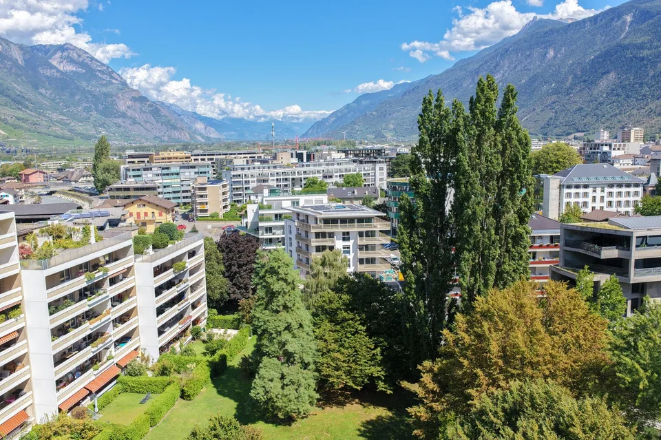3,5 Zimmer in der Mitte von Martigny in neuer PPE Le Vieux Pont – Foto 7 von 9