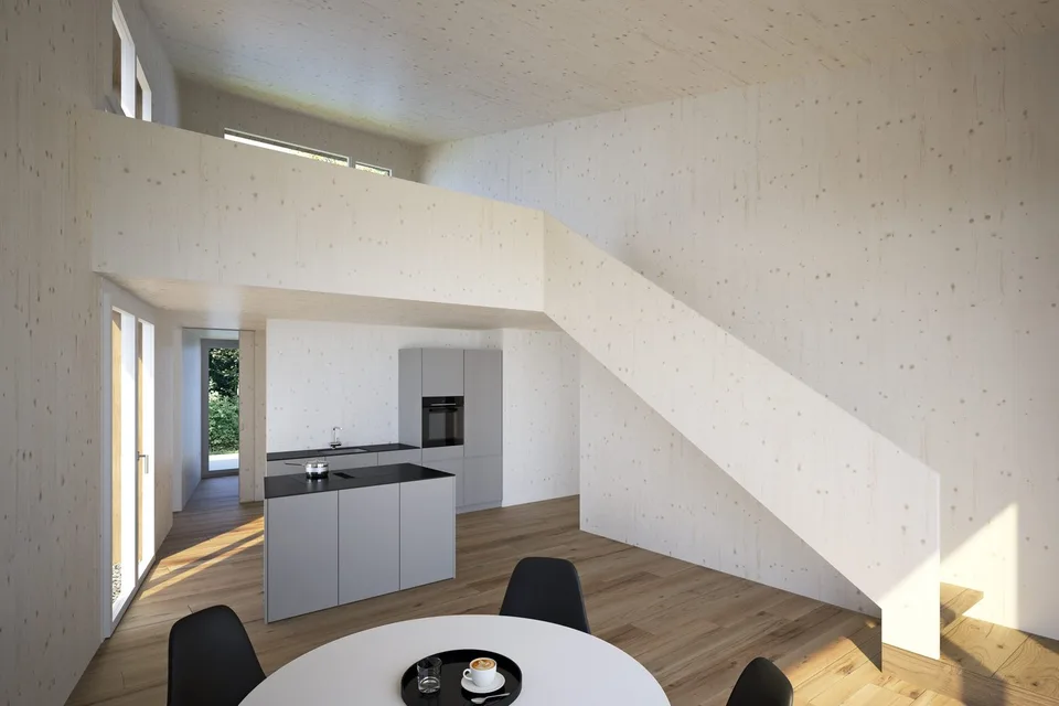 Vivere con spazio - casa a schiera moderna in stile Atelierhaus – foto 2 di 8