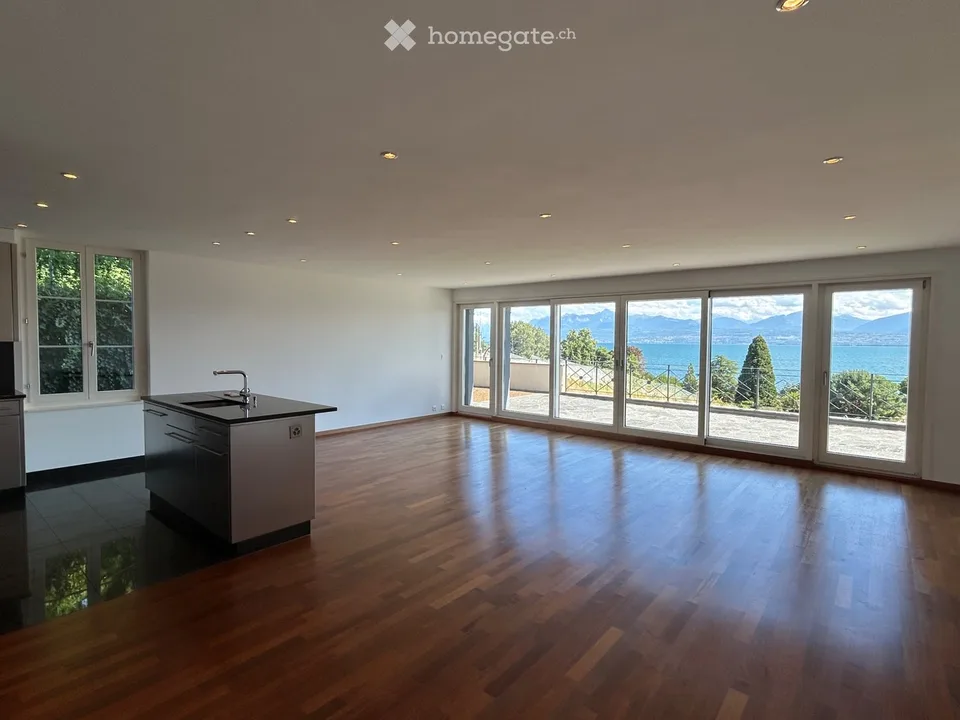 Schönes Apartment mit 2.5 Zimmern, Garten und atemberaubendem Blick
