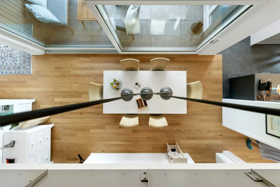 Fantastische 4-Zimmer Maisonette- Wohnung mit Rheinblick – Foto 3 von 13