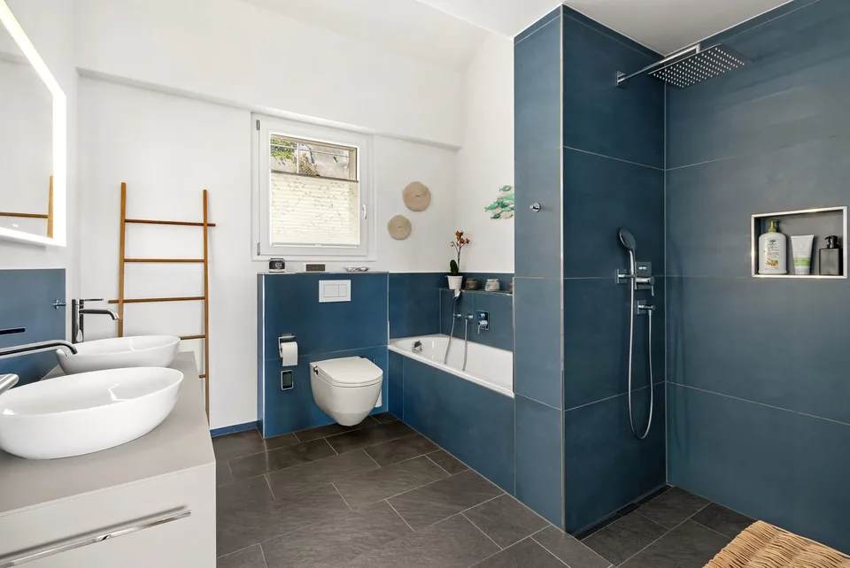 Fantastische 4-Zimmer Maisonette- Wohnung mit Rheinblick – Foto 11 von 13