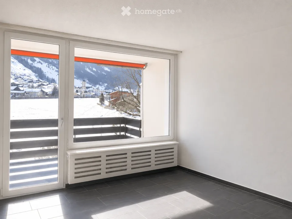 Charmant appartement 3 pièces avec vue sur la montagne à Vals en tant que résidence secondaire – photo 3 sur 8