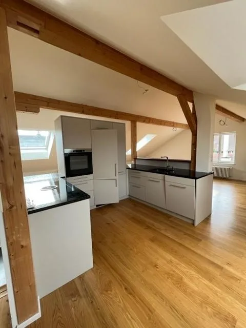 Vaste appartement loft au dernier étage
