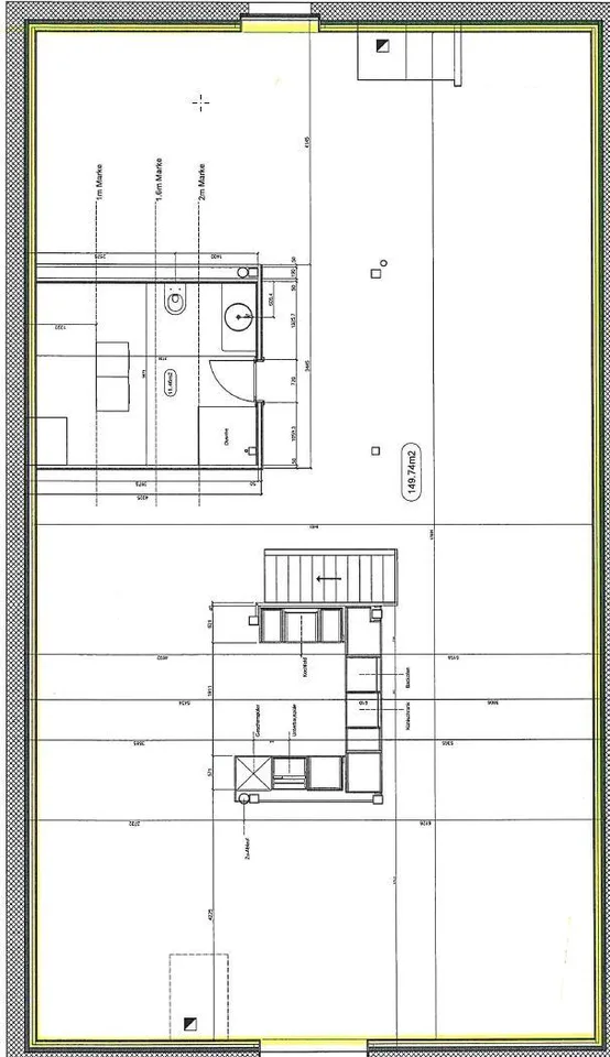 Vaste appartement loft au dernier étage