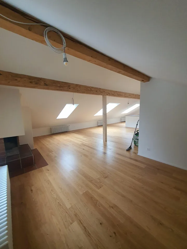 Vaste appartement loft au dernier étage
