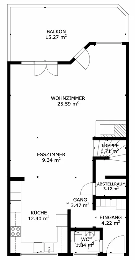 5.5-room maisonette apartment in Schübelbach, available immediately!