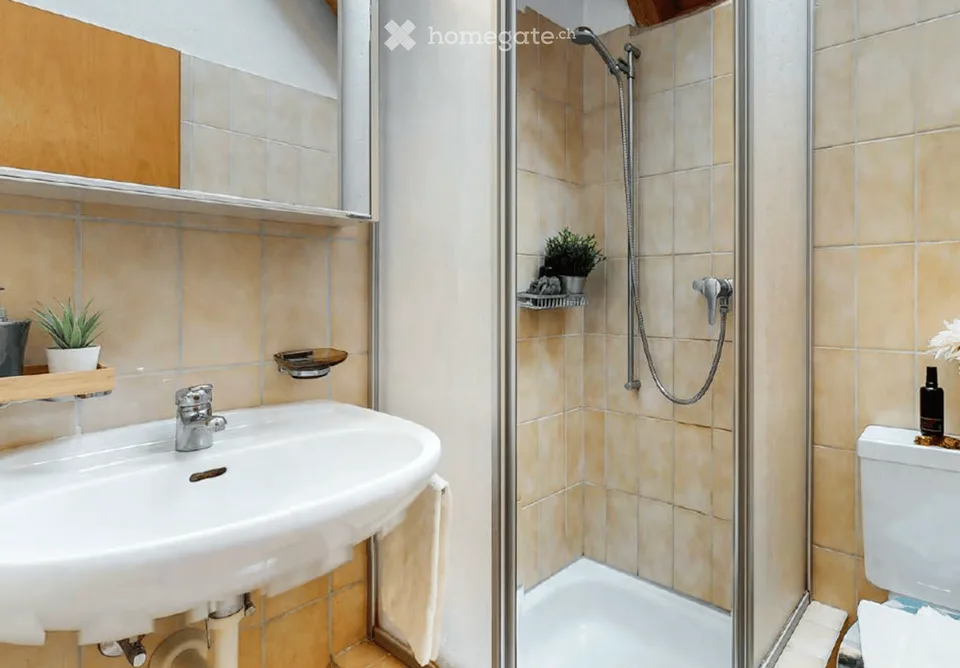 Spacious 5.5-room maisonette apartment with balcony and beautiful views in Aadorf