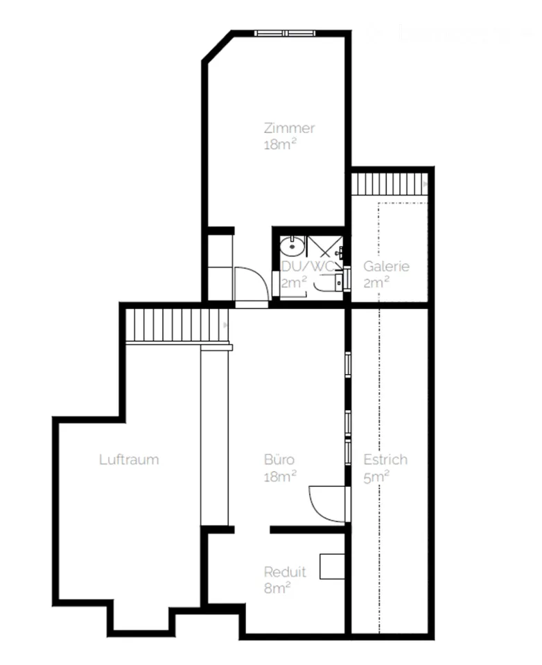 Spacious 5.5-room maisonette apartment with balcony and beautiful views in Aadorf