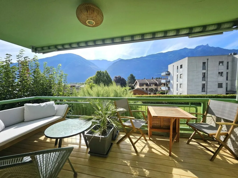 Magnifique appartement meublé de 4.5 pièces à Leytron