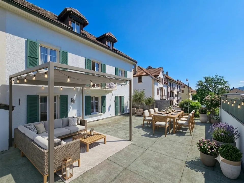 Wohnung mit besonderem Charakter und außergewöhnlicher Terrasse von 110 m² – Foto 8 von 8