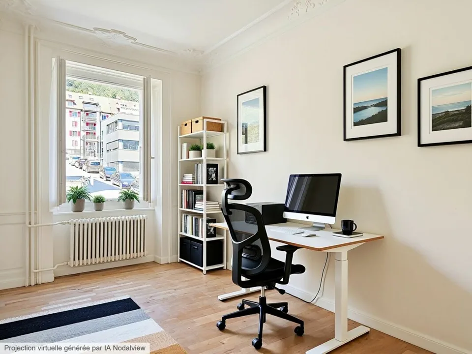 Wohnung mit besonderem Charakter und außergewöhnlicher Terrasse von 110 m² – Foto 5 von 8