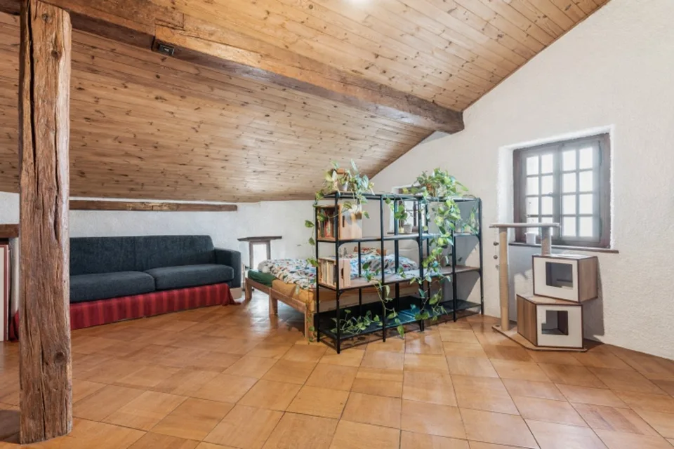 Maison villageoise de caractère balcon en toiture avec très belle vue – Foto 24 von 26