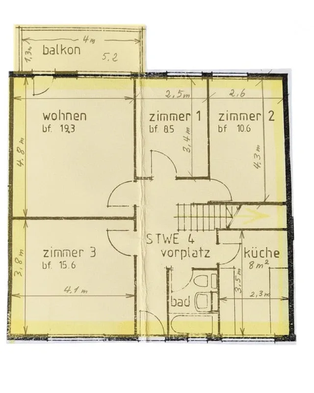 Appartamento a maisonnette di 5 locali con vista panoramica e molto charme – foto 12 di 13
