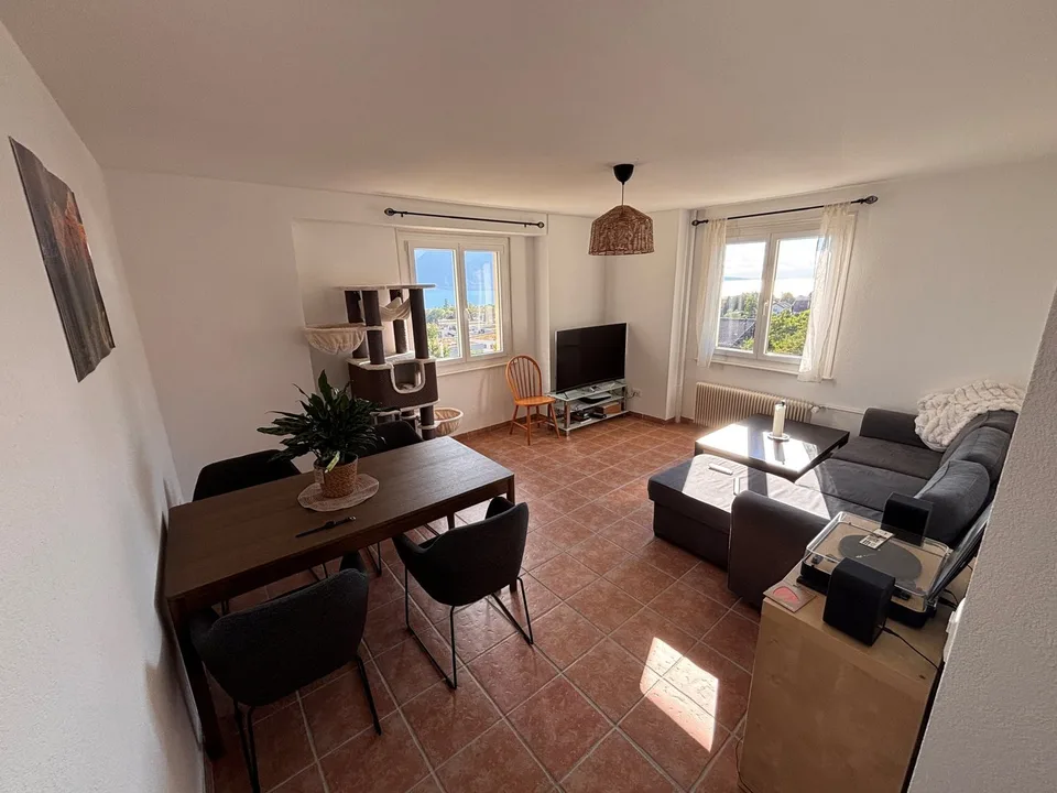 Two-room apartment on the ground floor