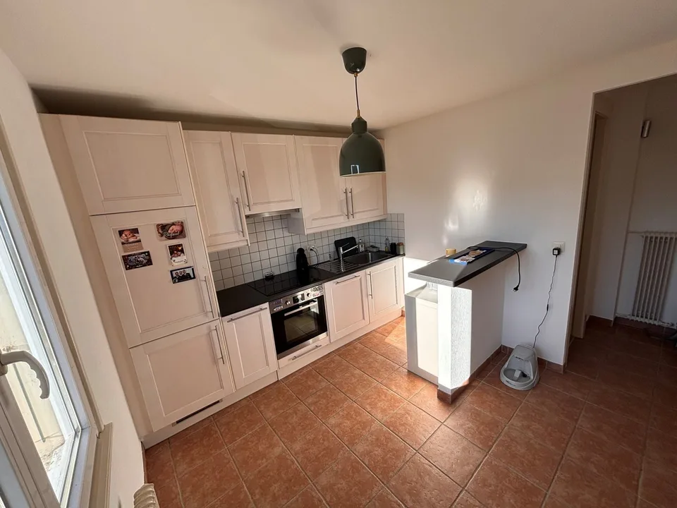 Two-room apartment on the ground floor
