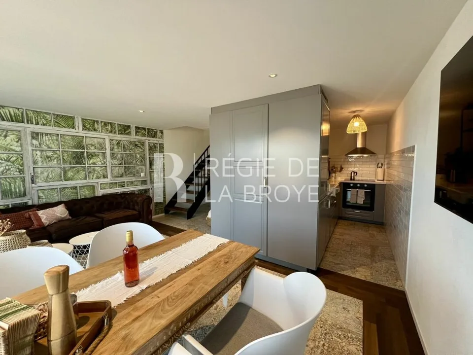 Beautiful furnished 2.5-room duplex in Estavayer-le-Lac