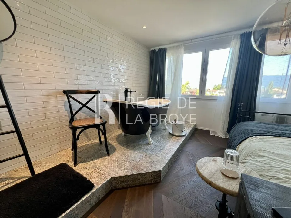 Beautiful furnished 2.5-room duplex in Estavayer-le-Lac