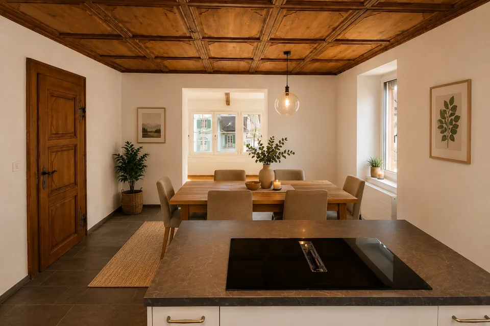 First occupancy after renovation in the center of Ilanz