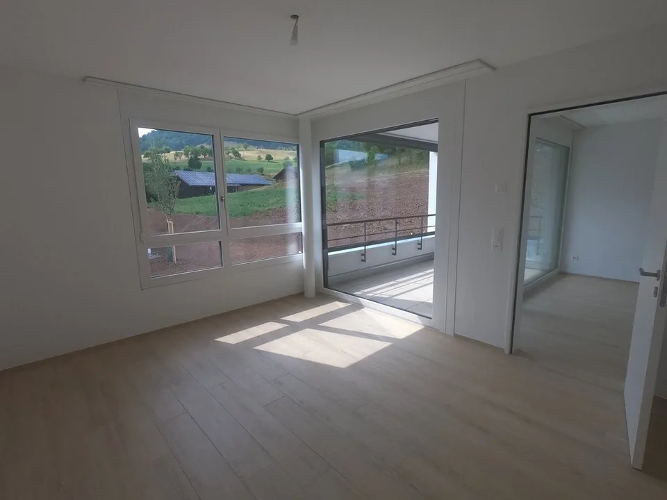 Moderne 3.5-Zimmerwohnung mit Blick ins Grüne