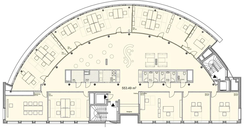 560 m² für Ihre Vision - Büro oder Praxis mitten in Baden – photo 9 sur 12