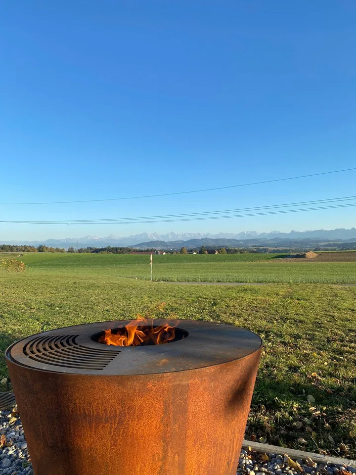 15min von Bern mit traumhafter Aussicht auf Alpen in Mitten der Natur,
