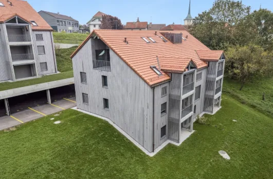 Portes ouvertes samedi 17 octobre de 10h à 13h Appartement 5.5 pièces avec terrasse à St-Aubin FR – photo 10 sur 15