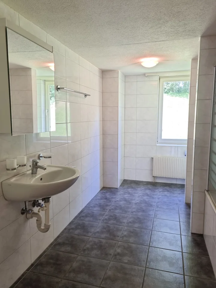 4.5 room apartment with large bathroom for rent