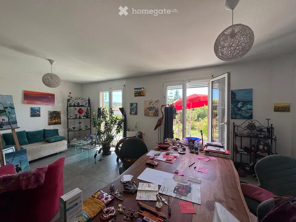 Schönes Apartment im Erdgeschoss in Préverenges