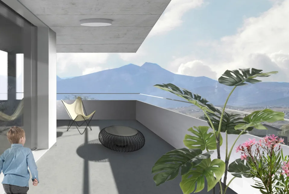 GRONE, 2,5 Zimmer neu mit großem Balkon und freier Aussicht – Foto 2 von 12