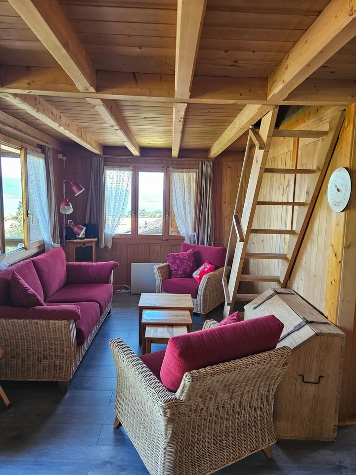 Charming furnished 2.5-room chalet in Châtillon