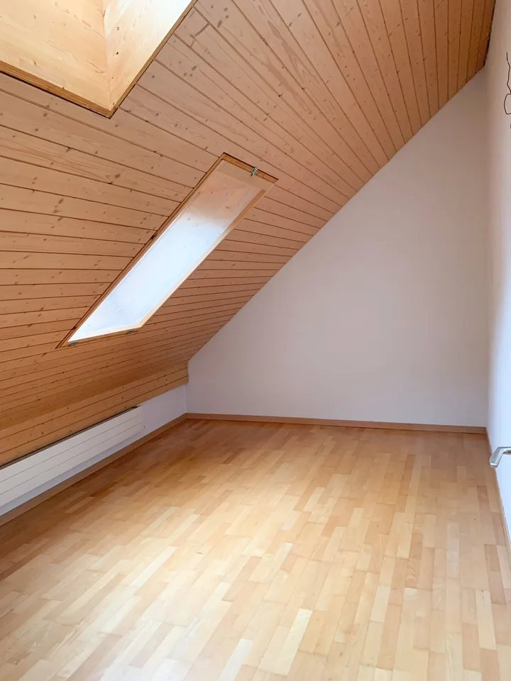 Grande appartamento di 4,5 locali mansardato con torre di lavanderia privata e ascensore