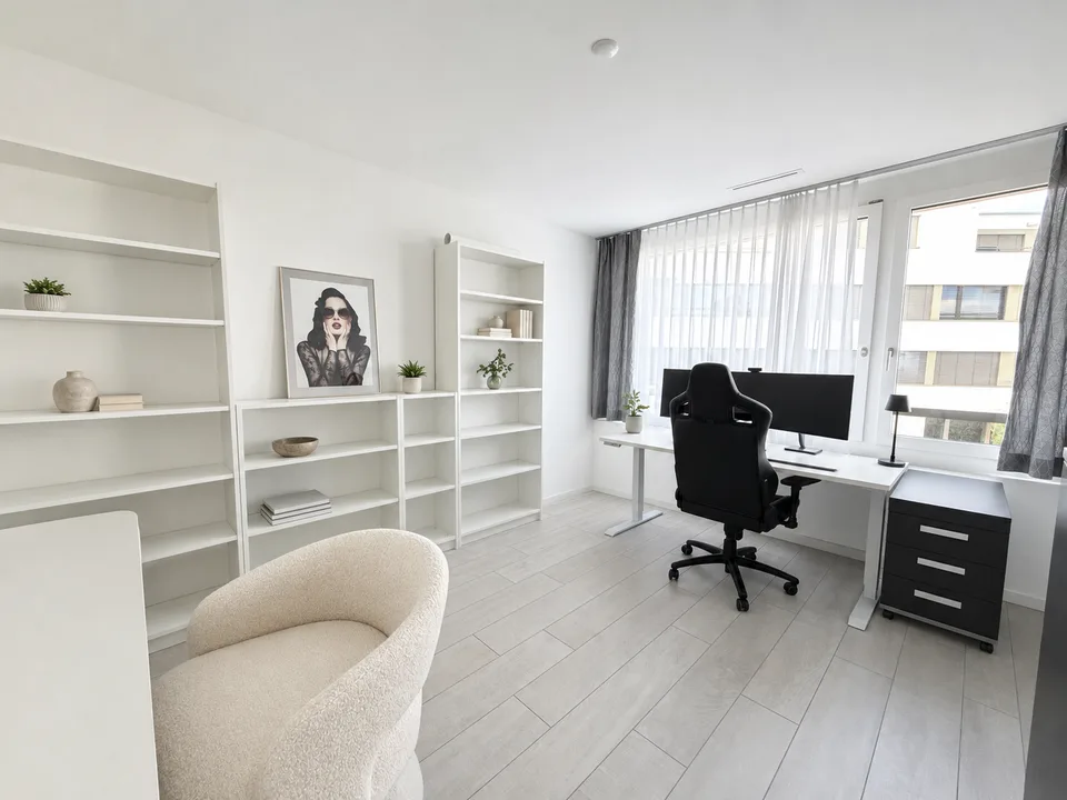 Appartamento 3.5 locali di alta qualità con vista sul lago – vivere con stile e una vista lontana