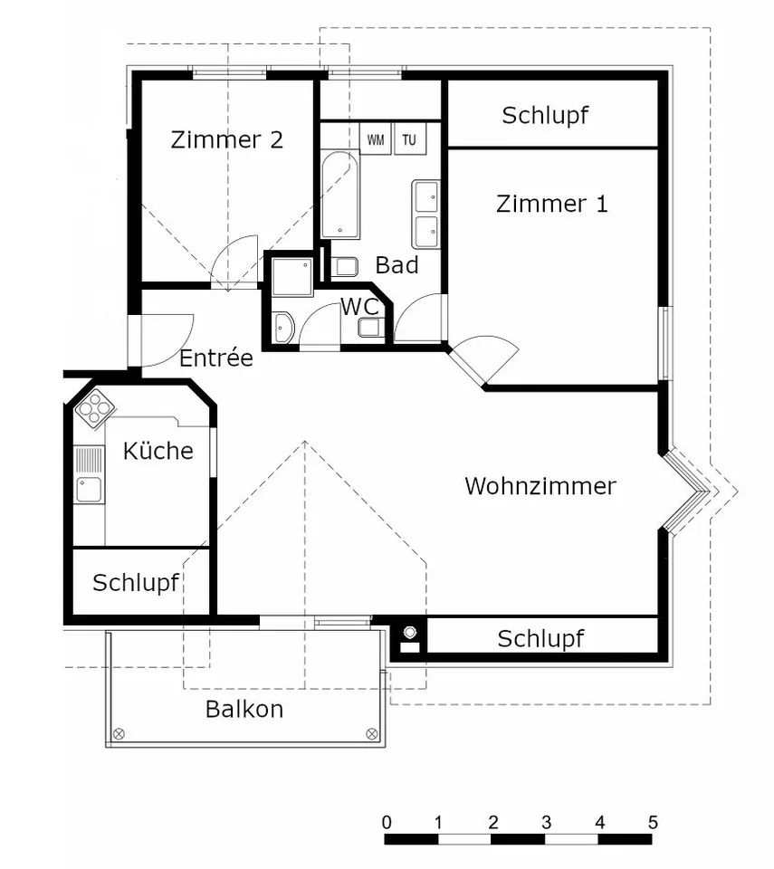 Charmante Dachwohnung