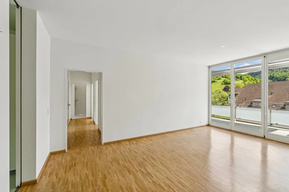 Naturnah wohnen mit besonderem Extra 4.5-Zi.Whg mit eigenem Dachspitz