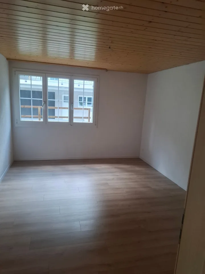 Gepflegte 5.5-Zimmer-Erdgeschosswohnung in Rothenthurm – mit Garage und Garten